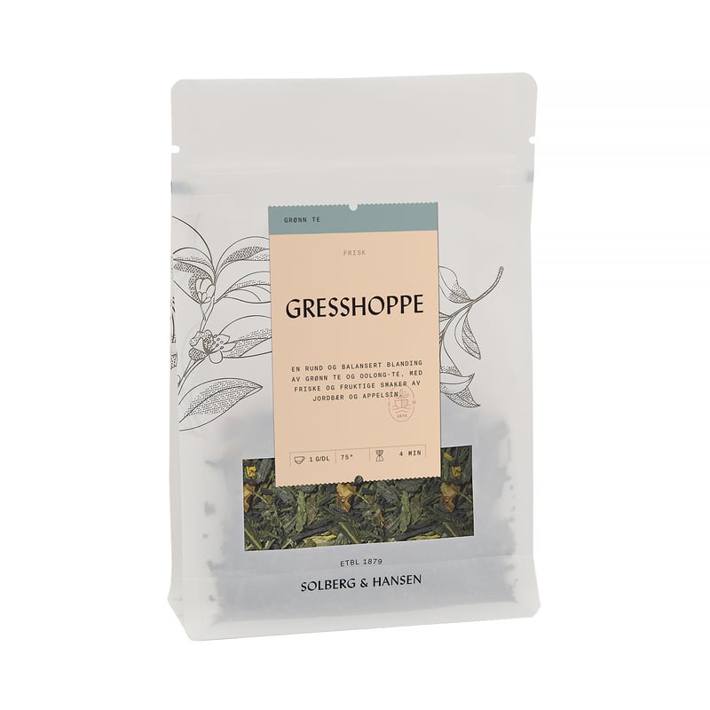 Solberg & Hansen - Loose Tea - Gresshoppe 70g