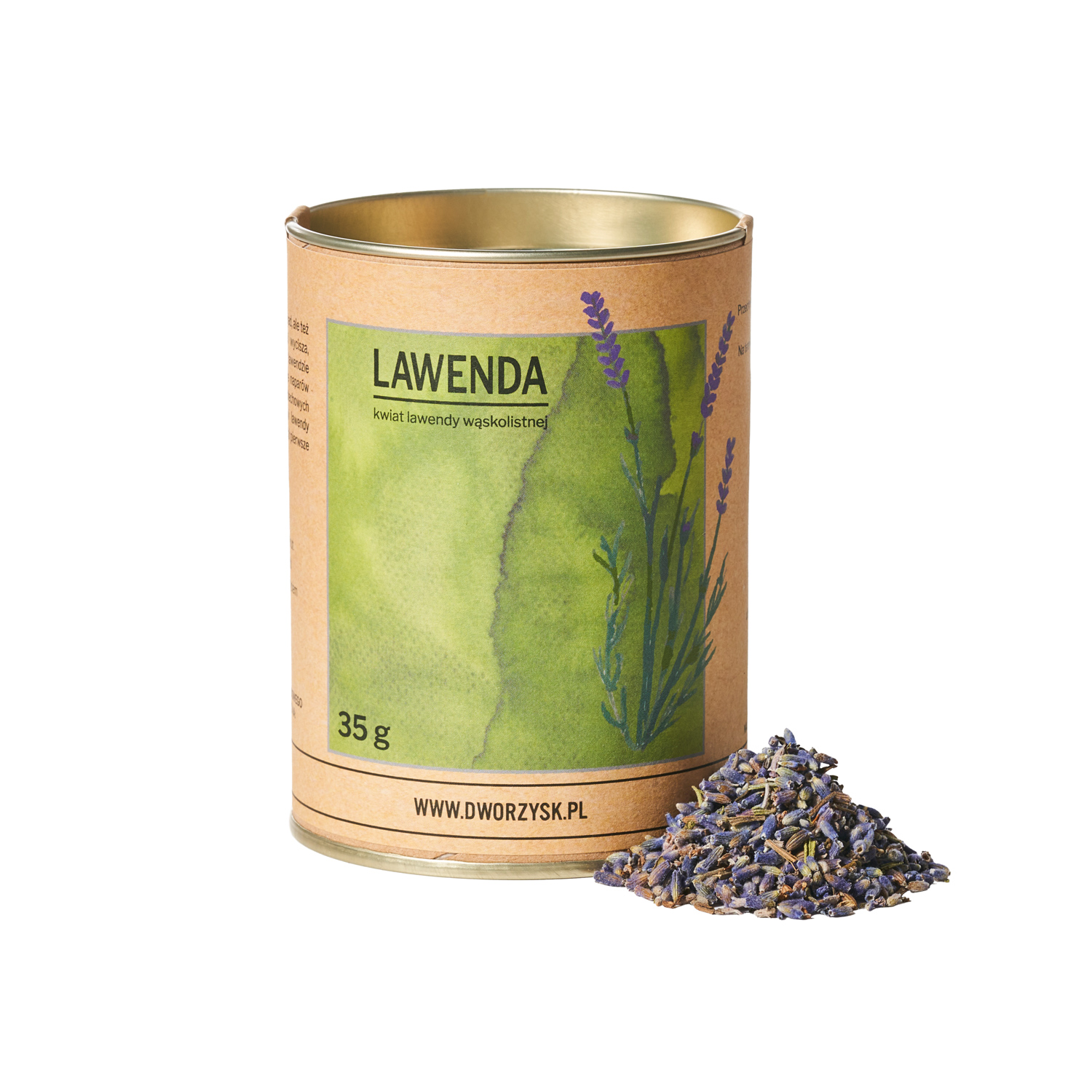 Dworzysk - herbata ziołowa sypana Lawenda 35 g