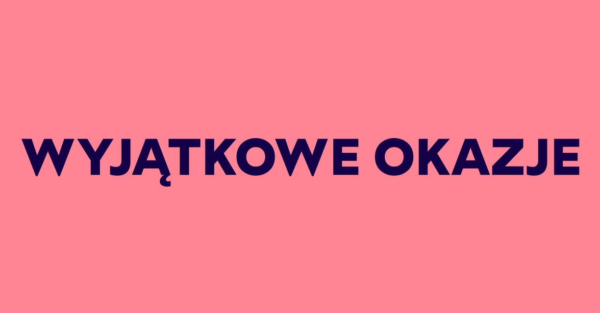 JESIENNA WYPRZEDAŻ