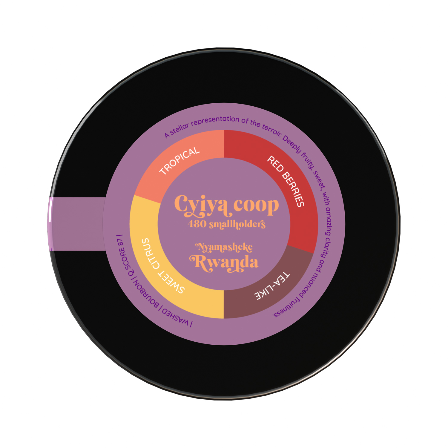 Heresy - Rwanda Cyiya Washed FIilter 252 g