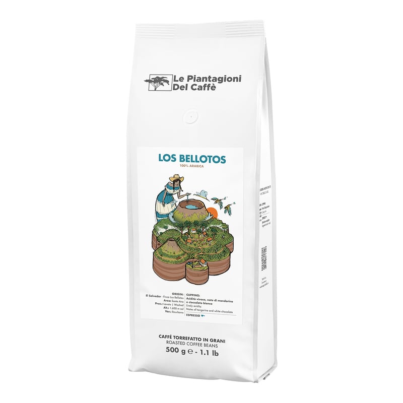 Le Piantagioni del Caffe - El Salvador Los Bellotos Espresso 500g