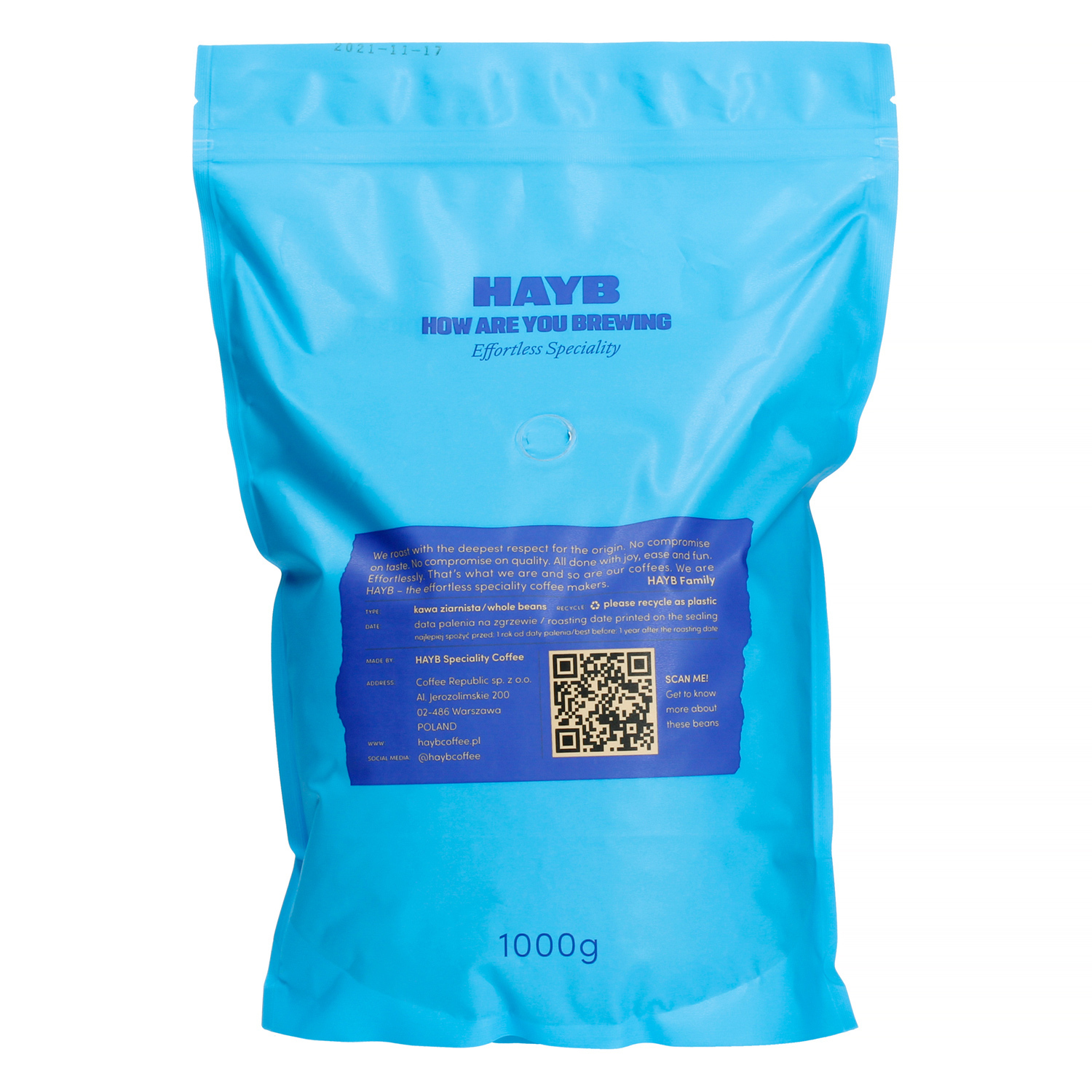 HAYB - Się Przelewa Klasyk Filter Blend 1kg