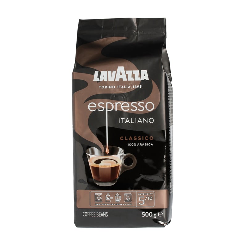 Lavazza Caffe Espresso Italiano Classico - Coffee Beans 500g