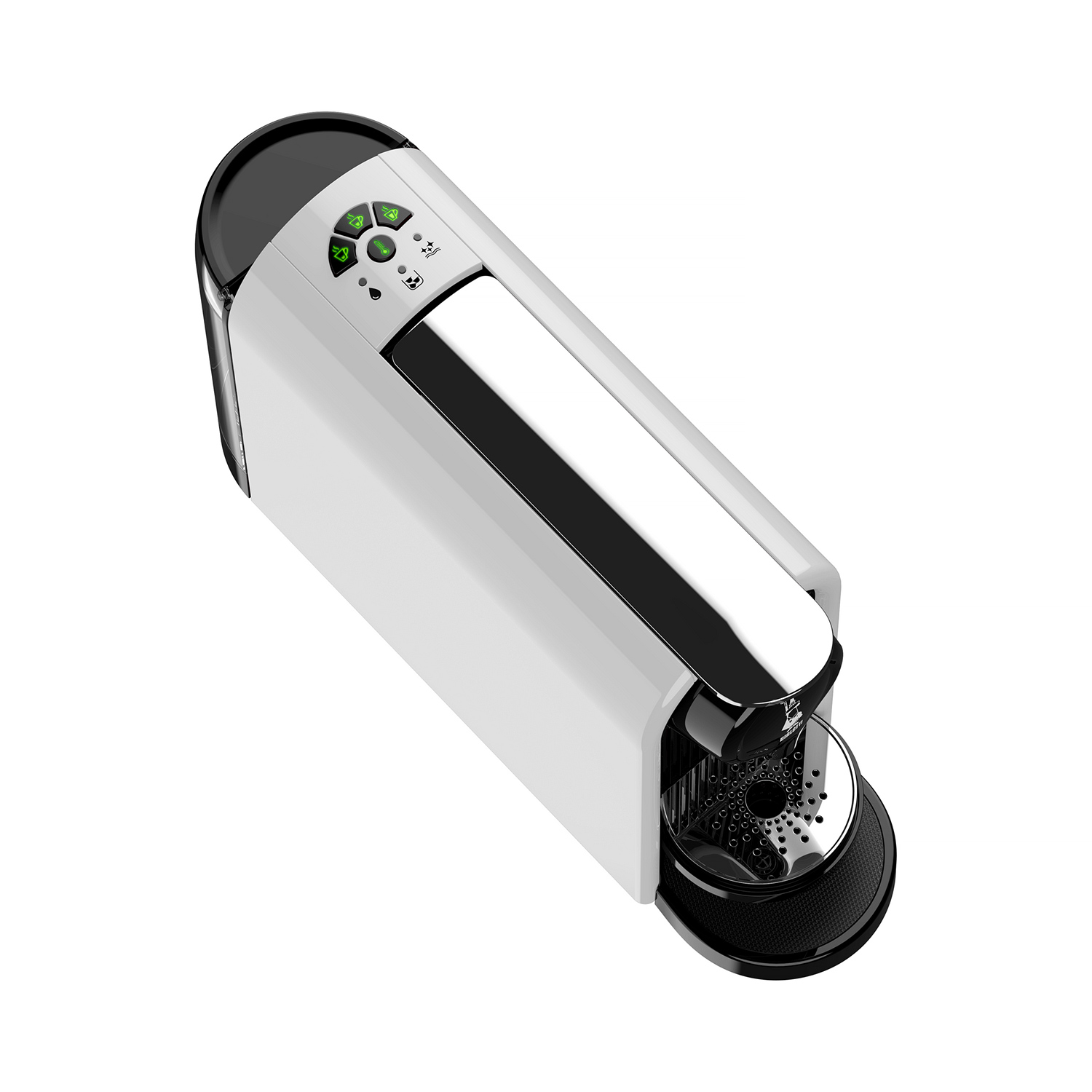 Bialetti - Capsule Coffee Maker Gioia Plus - White + 48 capsule NAPOLI