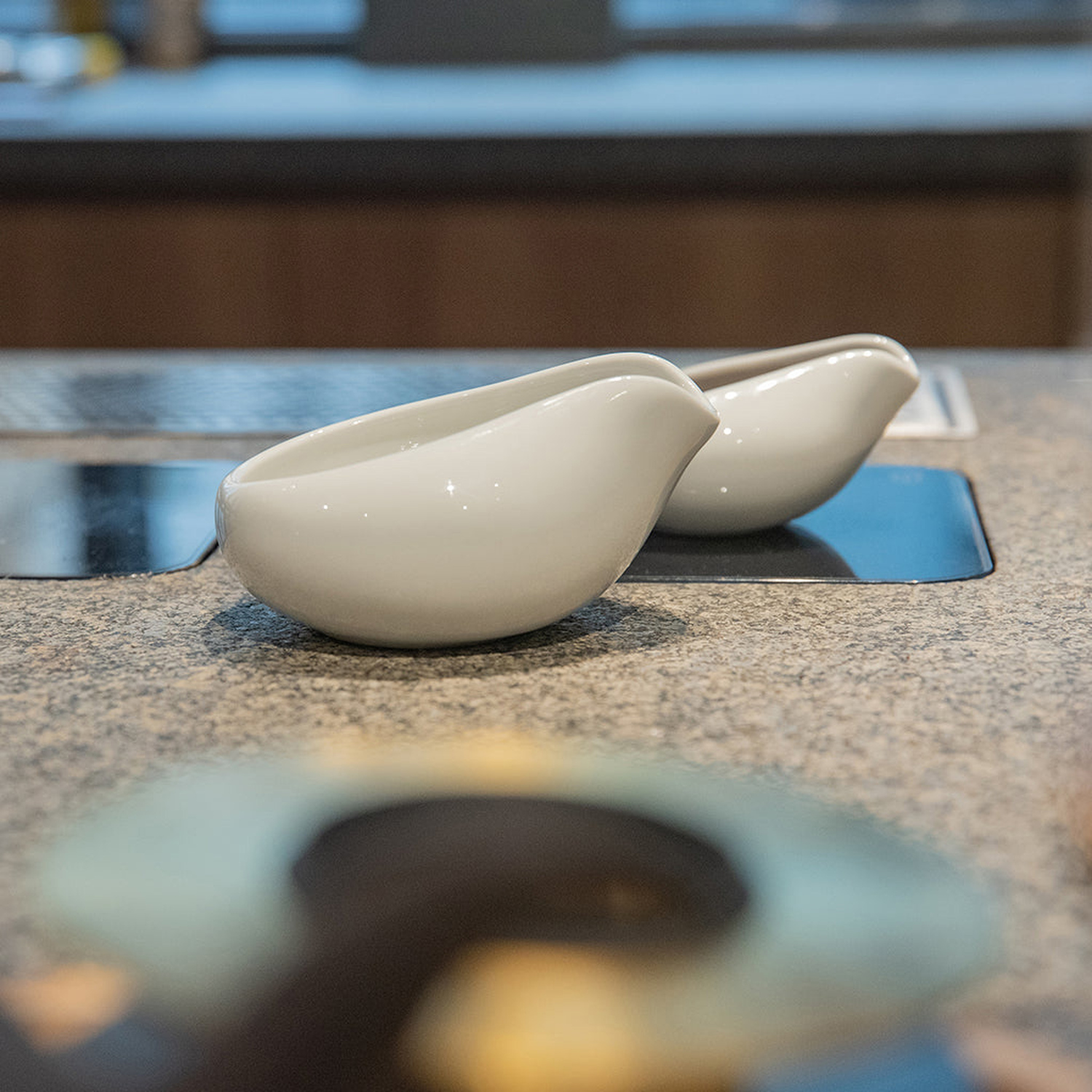 Loveramics - Zestaw dwóch ceramicznych miarek do kawy - Biały