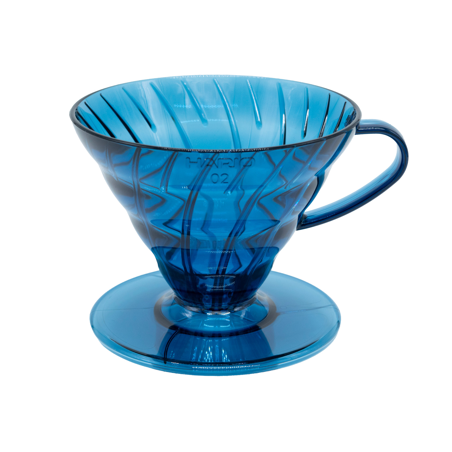 Hario - Dripper plastikowy V60-02 Aizome Blue niebieski