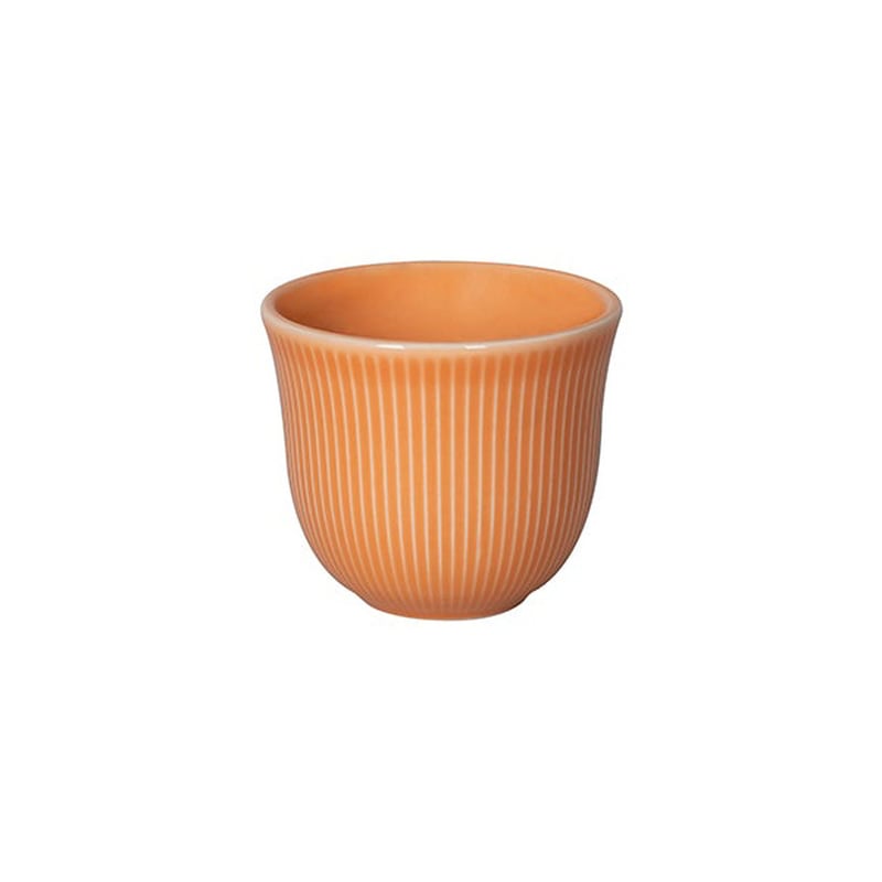 Loveramics Brewers - 80ml Embossed Tasting Cup - Orange