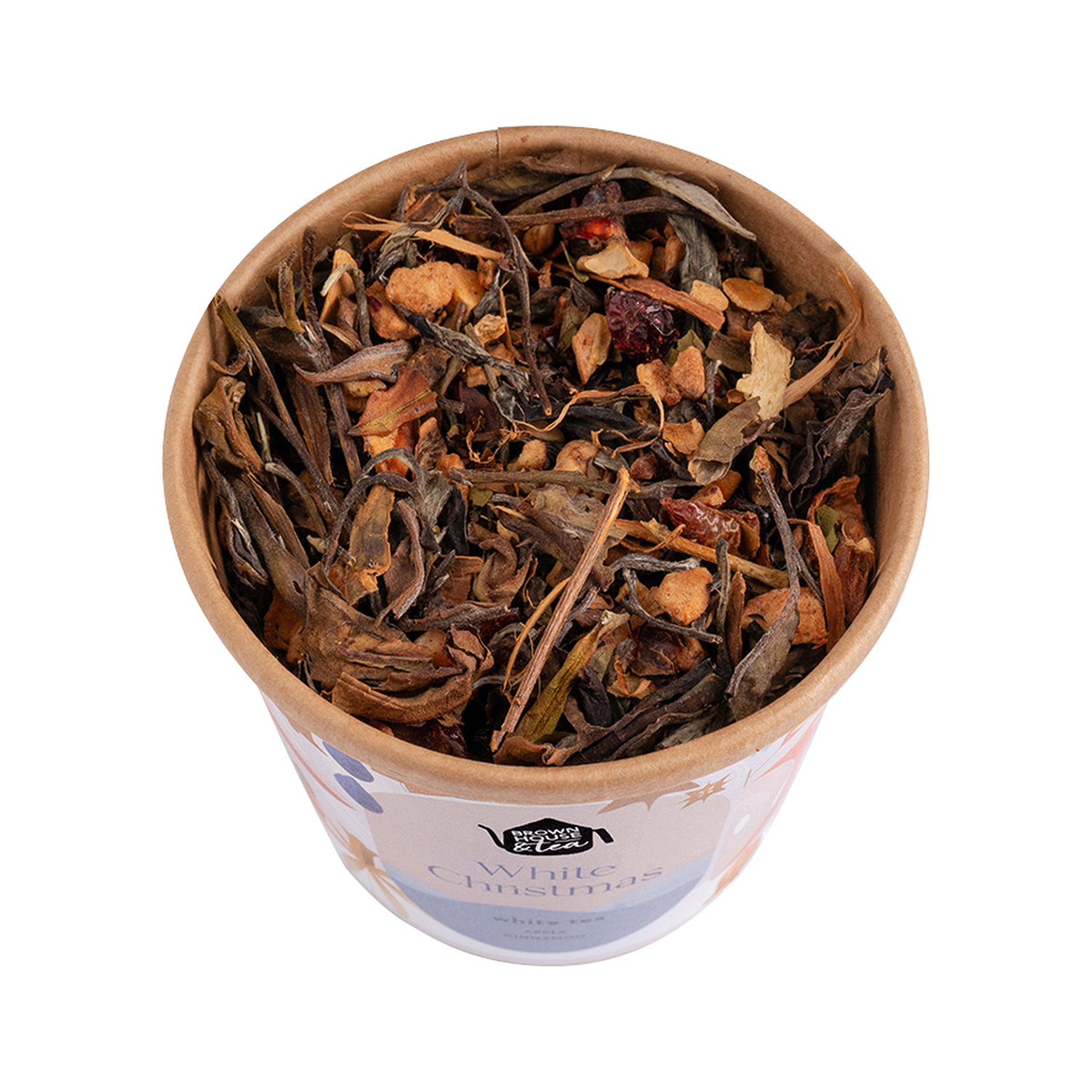 Brown House & Tea - White Christmas Tea - Loose Tea 50g