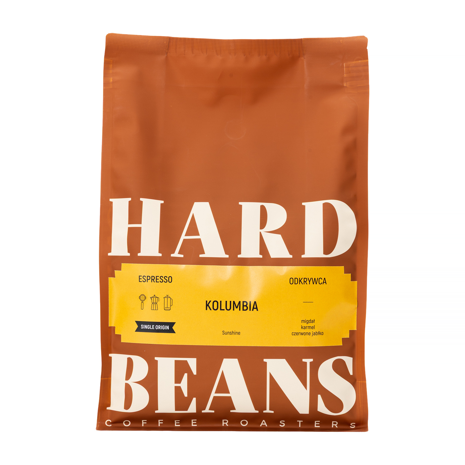 Hard Beans - kawa ziarnista Kolumbia Sunshine Espresso Espresso 1 kg