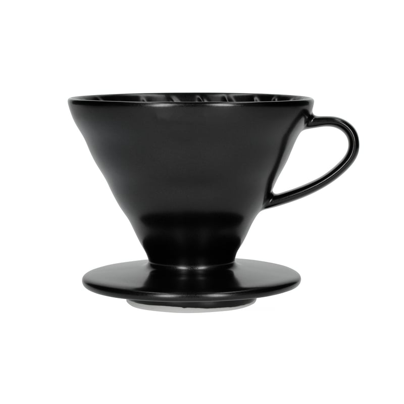 Hario V60-02 Ceramic Coffee Dripper Matt Black (outlet)