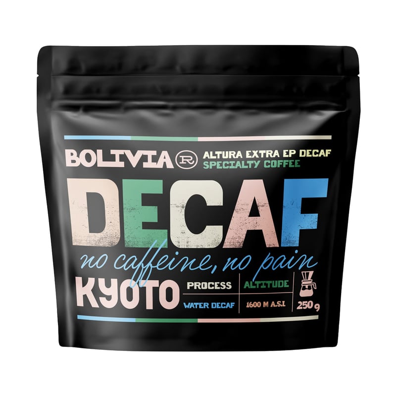 KYOTO - Bolivia Altura Extra EP - Decaffeinated Coffee - Filter 250g