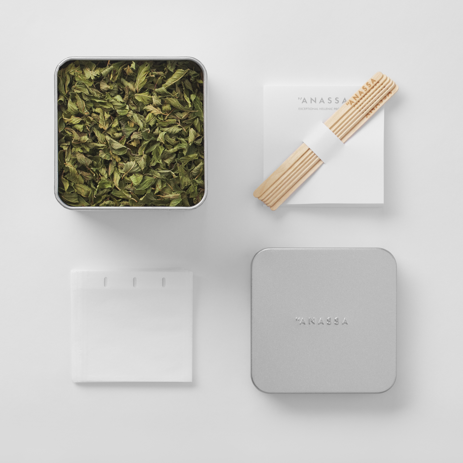 Anassa - Organic Mint - Tin Box 20 g