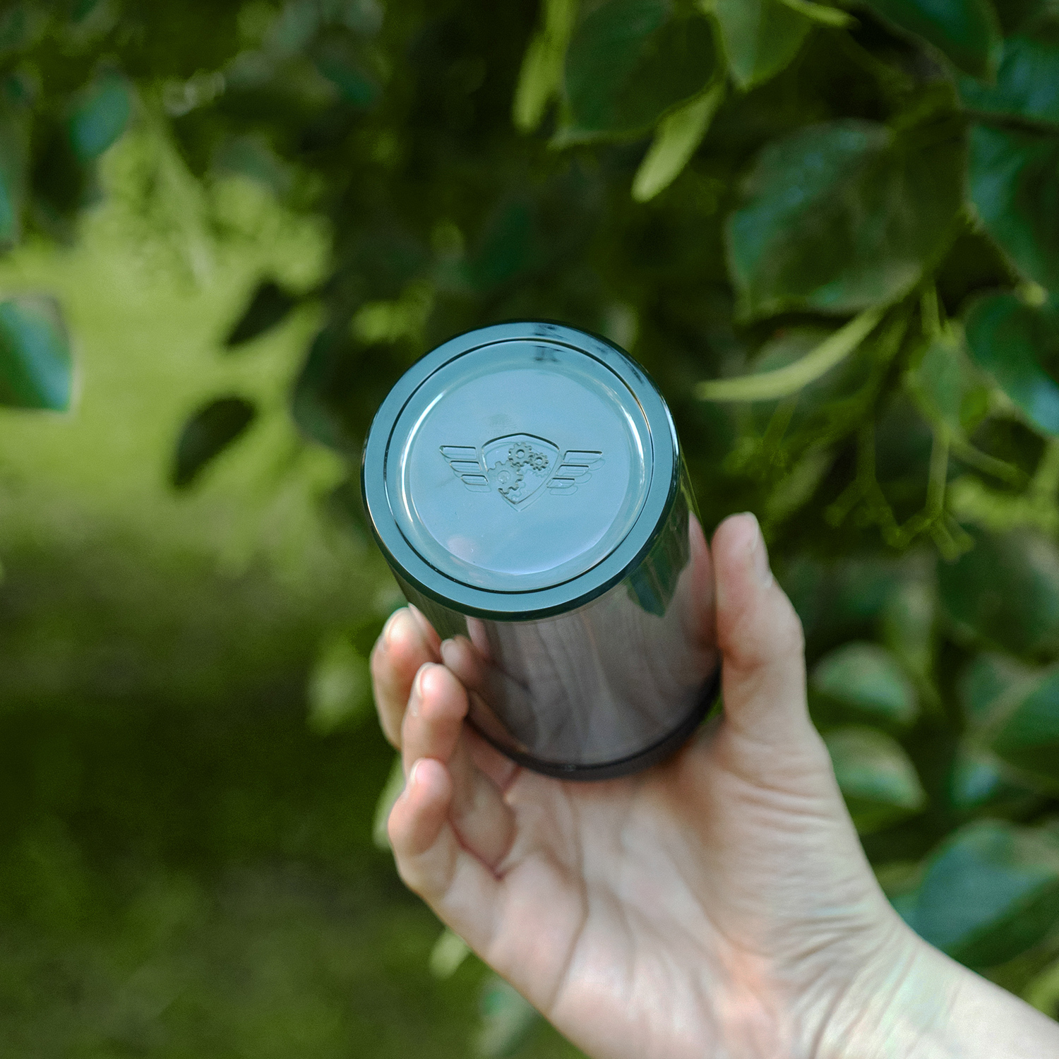 Comandante - Large Bean Jar with Lid - Smoke Polymer