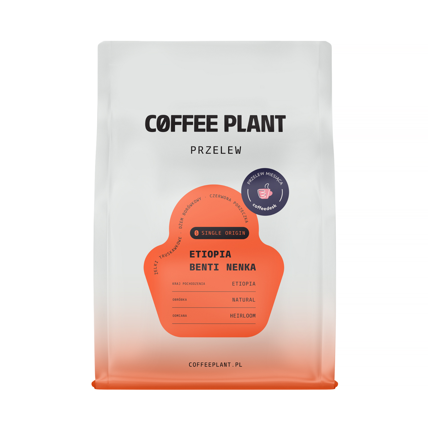 PRZELEW MIESIĄCA: COFFEE PLANT - Etiopia Benti Nenka Natural 250g