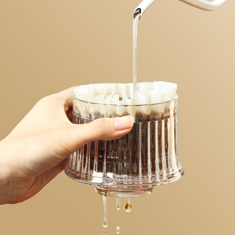 zeroHero - filtry papierowe z płaskim dnem białe - 50 sztuk