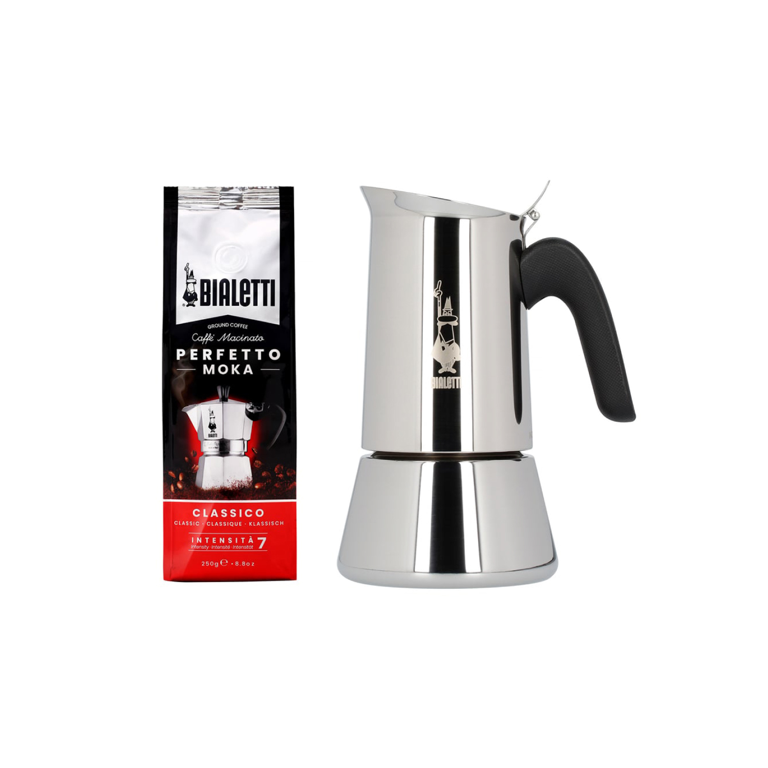 Zestaw kawiarka New Venus 6tz + kawa Bialetti 