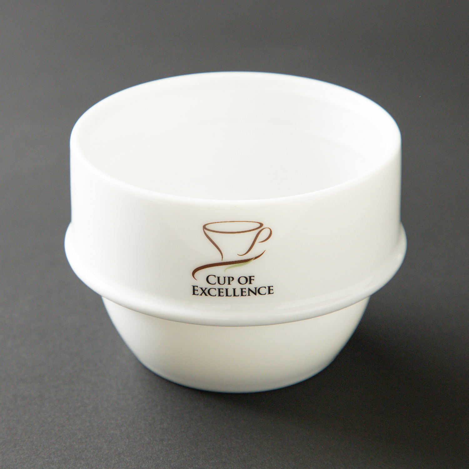 ORIGAMI - Miseczka cuppingowa z logo 225ml - Biała