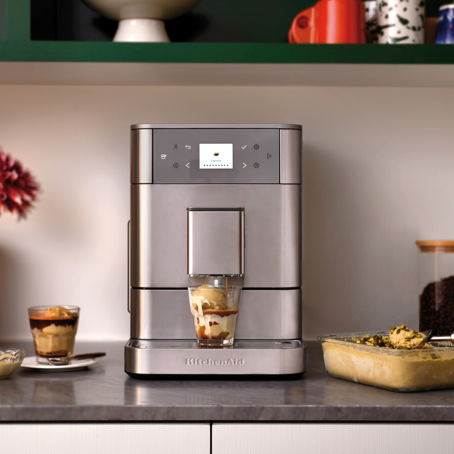 KitchenAid - Automatic Espresso Machine KF6 inox