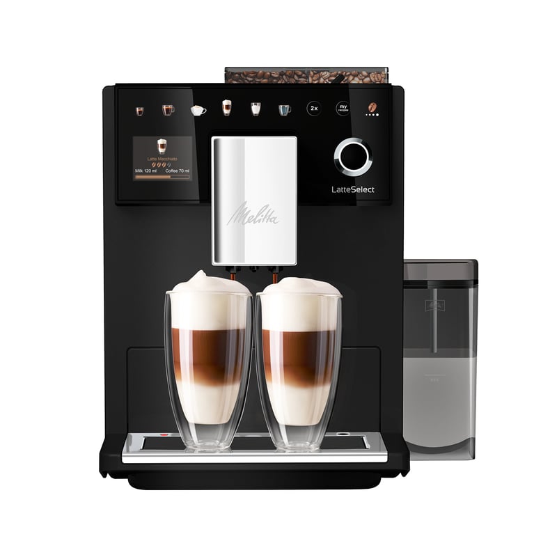 Melitta - LatteSelect Facelift Frosted Black