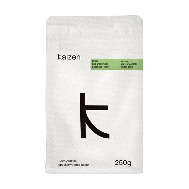 Kaizen - kawa ziarnista Brazylia Sao Domingos Natural Espresso 250 g