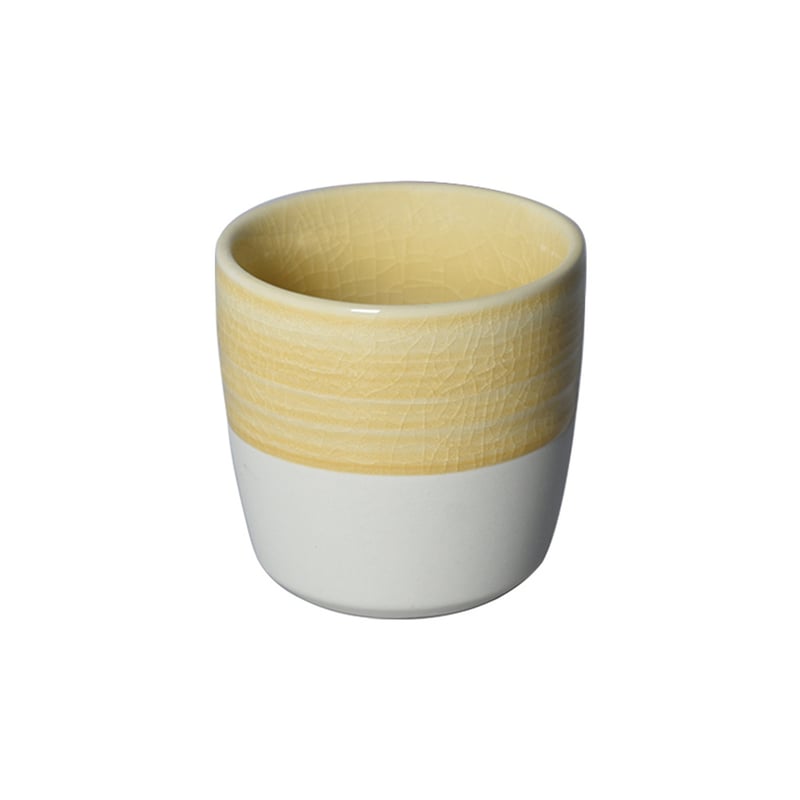 Loveramics Dale Harris - 150ml Flat White Cup - Yellow