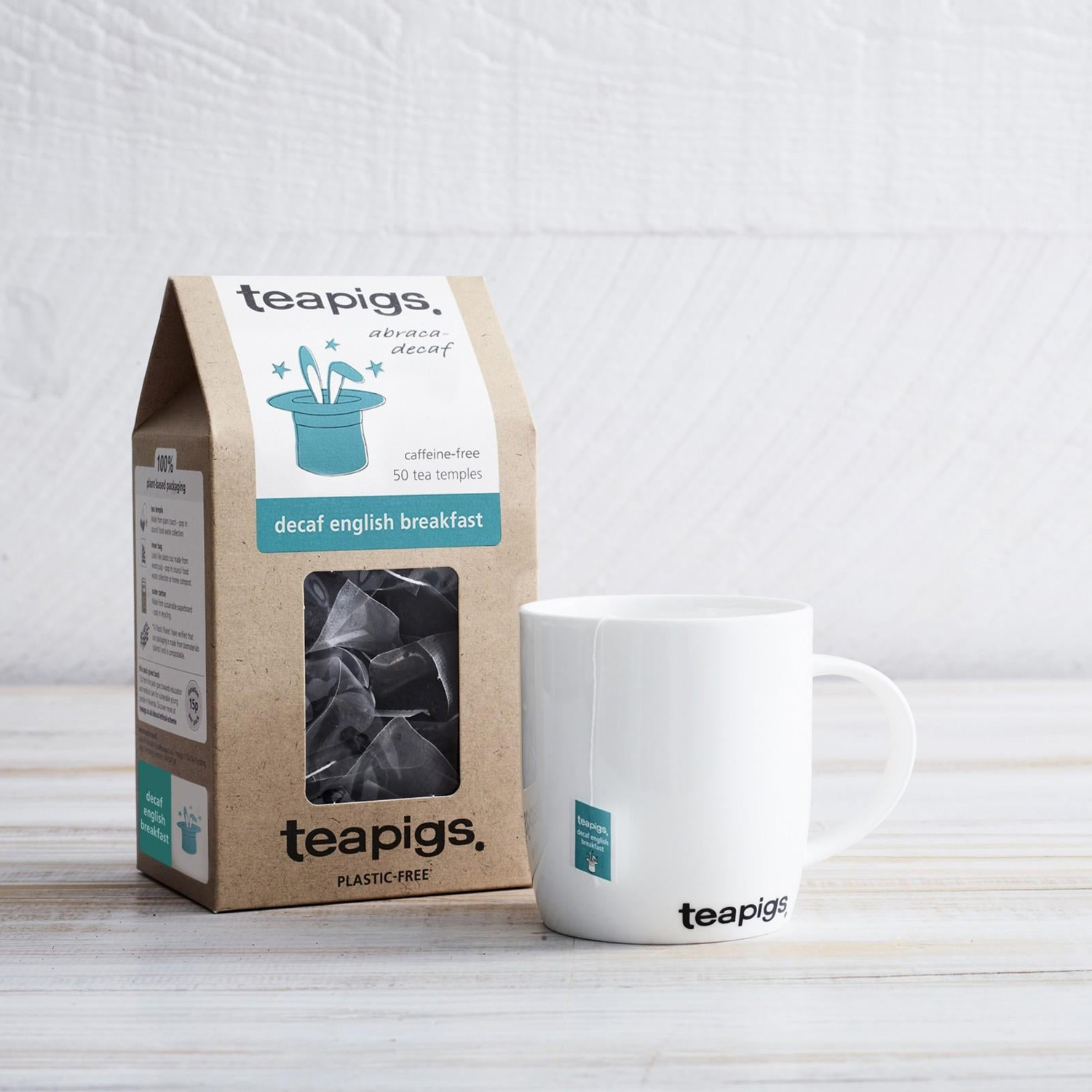 Teapigs - Decaf English Breakfast 50 Sachets
