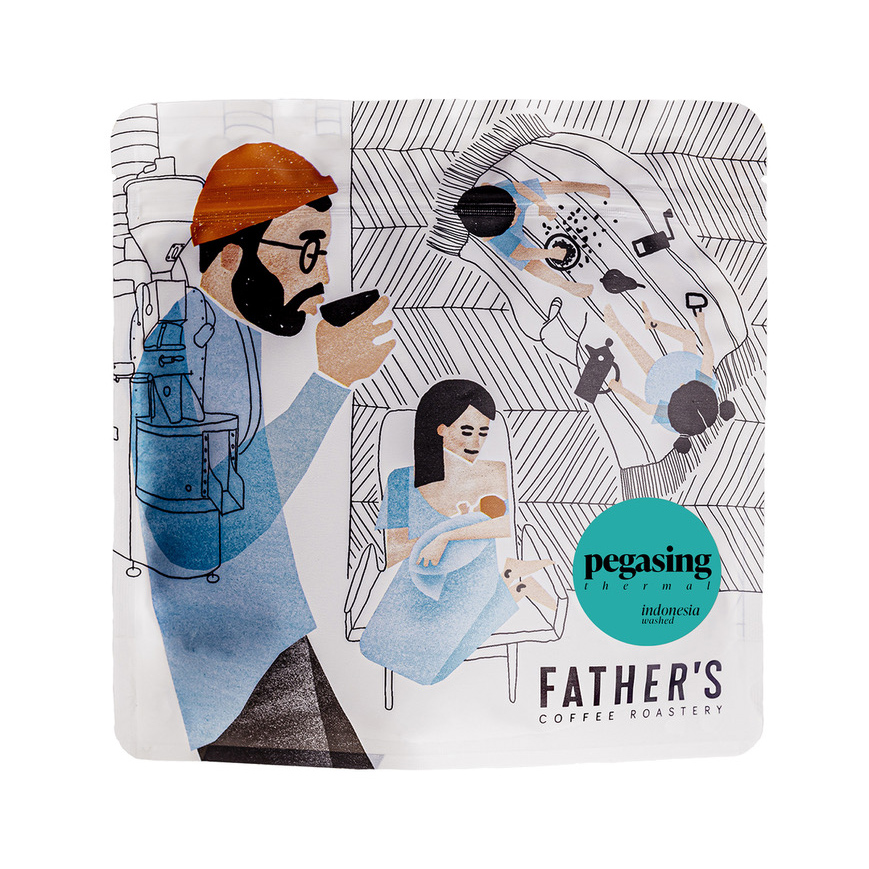 Father's Coffee - Indonezja Pegasing Thermal Washed Filter 300g