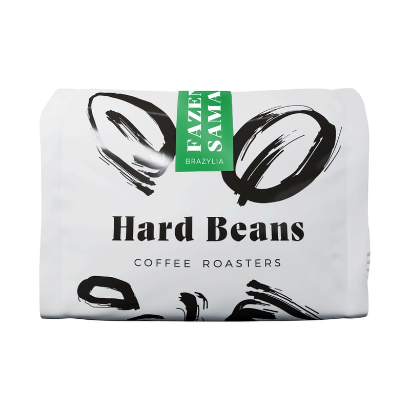 Hard Beans - Brazylia Samambaia Espresso - Kawa ziarnista 250g