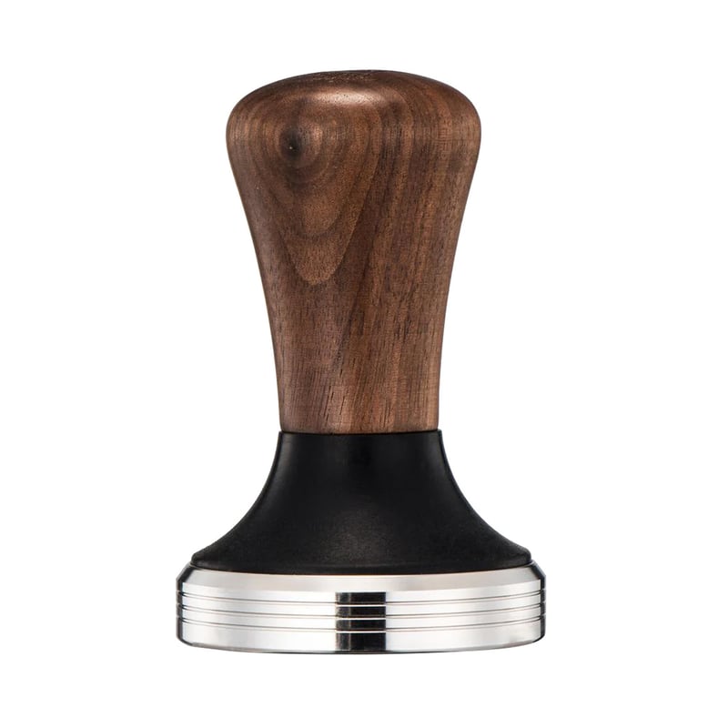 Barista Space - Tamper regulowany z drewnianą rączką 58mm