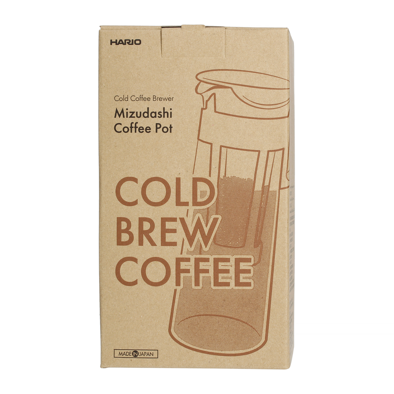 Hario - Mizudashi Coffee Pot Mini - Mocha