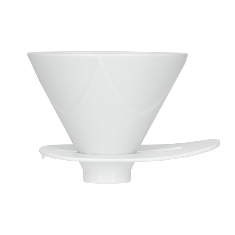 Hario - V60 Ceramic One Pour Dripper MUGEN - White