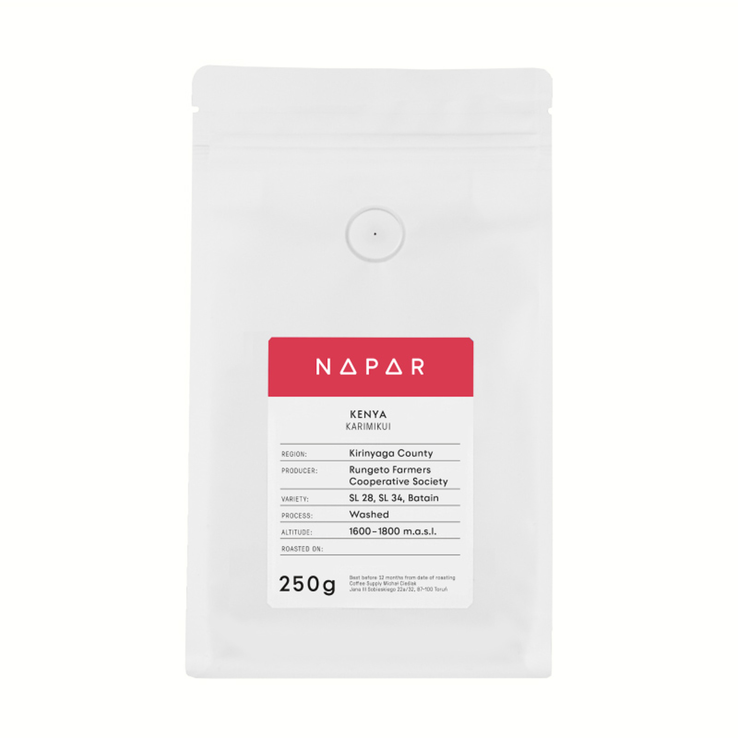 Napar - Kenia Karimikui Washed Filter 250g