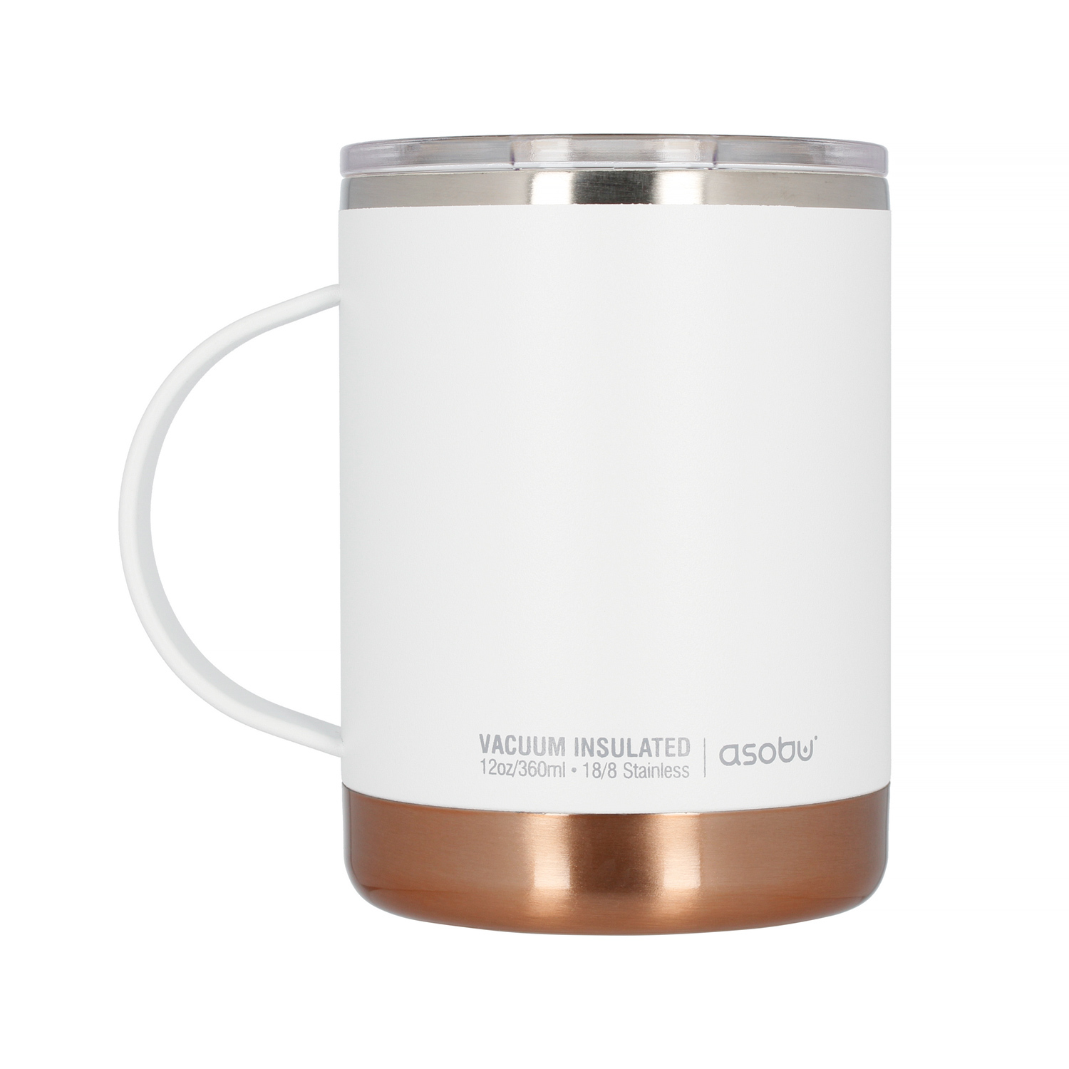 Asobu - Ultimate Coffee Mug Biały - Kubek termiczny 360ml