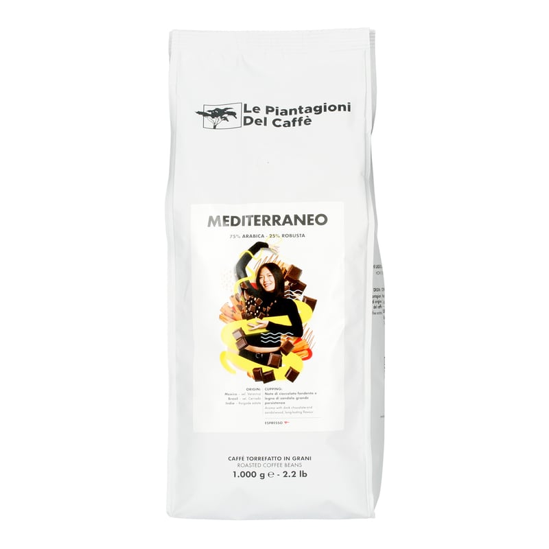 Le Piantagioni del Caffe - Mediterraneo 1kg