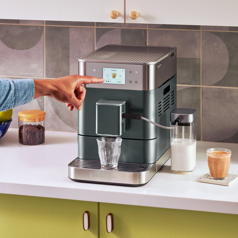 KitchenAid - Automatic Espresso Machine KF7 inox
