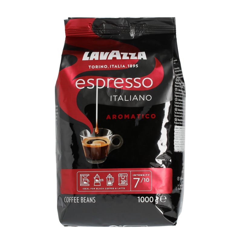 Lavazza Caffè Decaffeinato Grains de café, 500g – Italian Gourmet FR