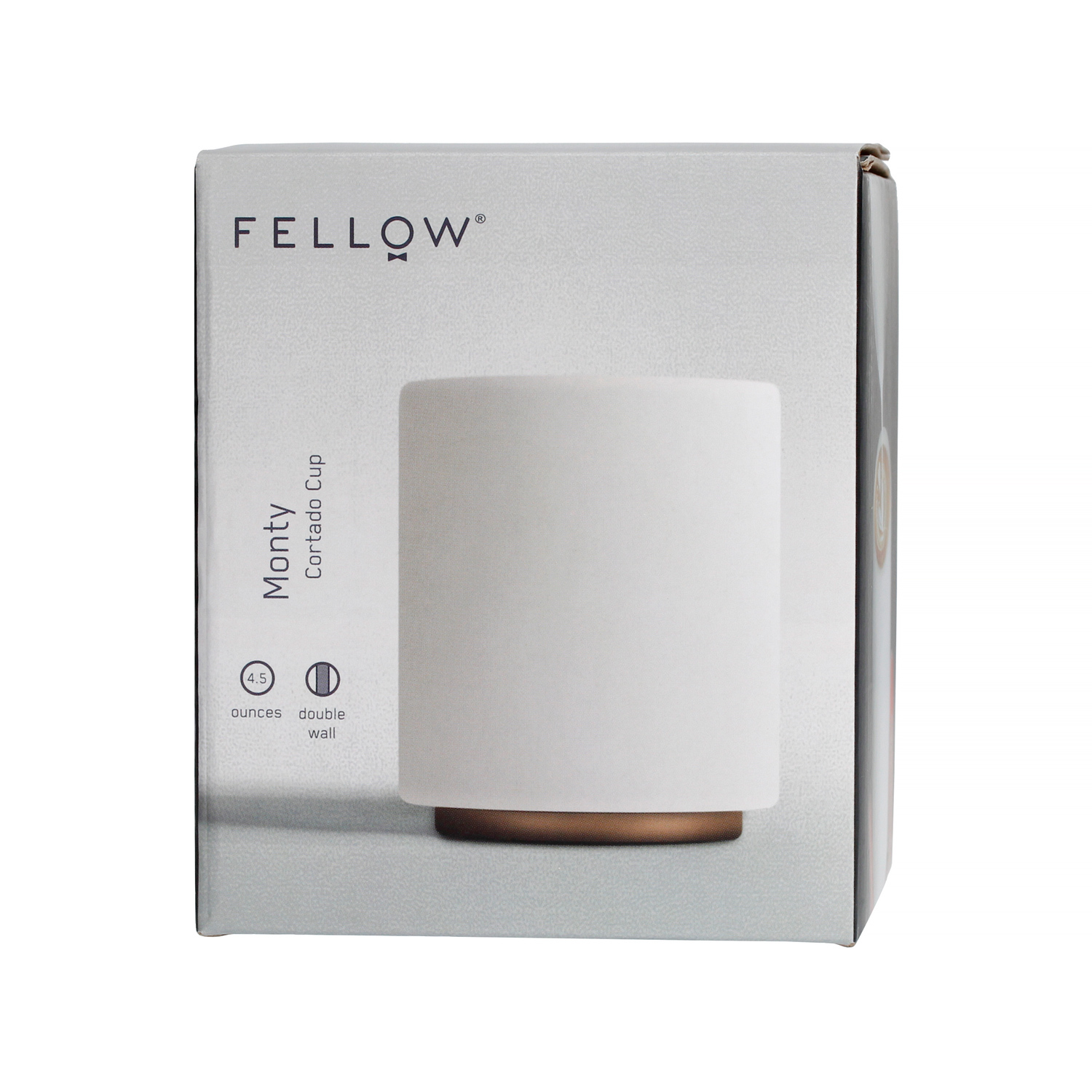 Fellow Monty Cortado Cup - White - 130 ml (4.5oz)