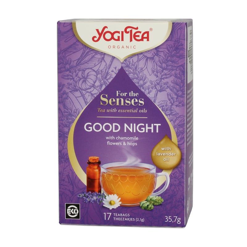 Yogi Tea - For the Senses Good Night - Herbata 17 Torebek