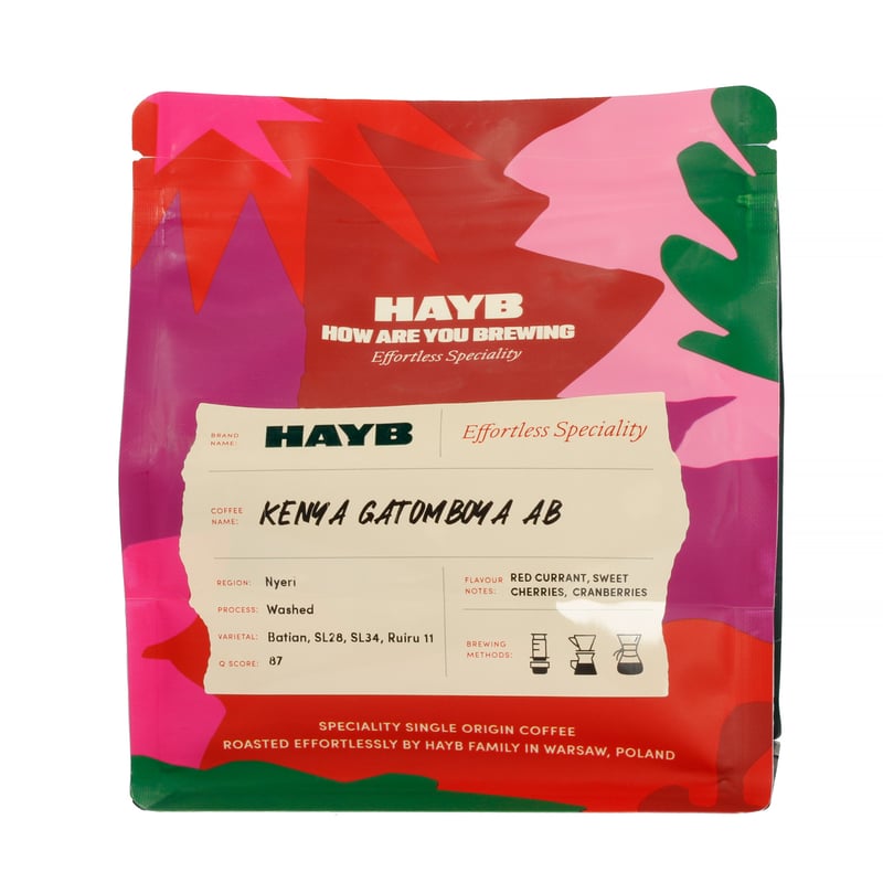 HAYB - Kenya Gatomboya AB Washed Filter 250g
