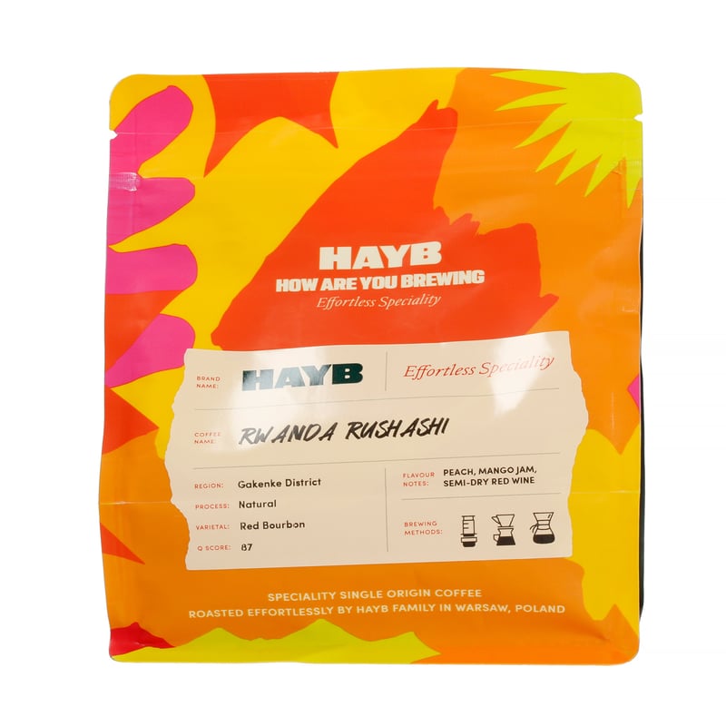 HAYB - Rwanda Rushashi Filter 250g