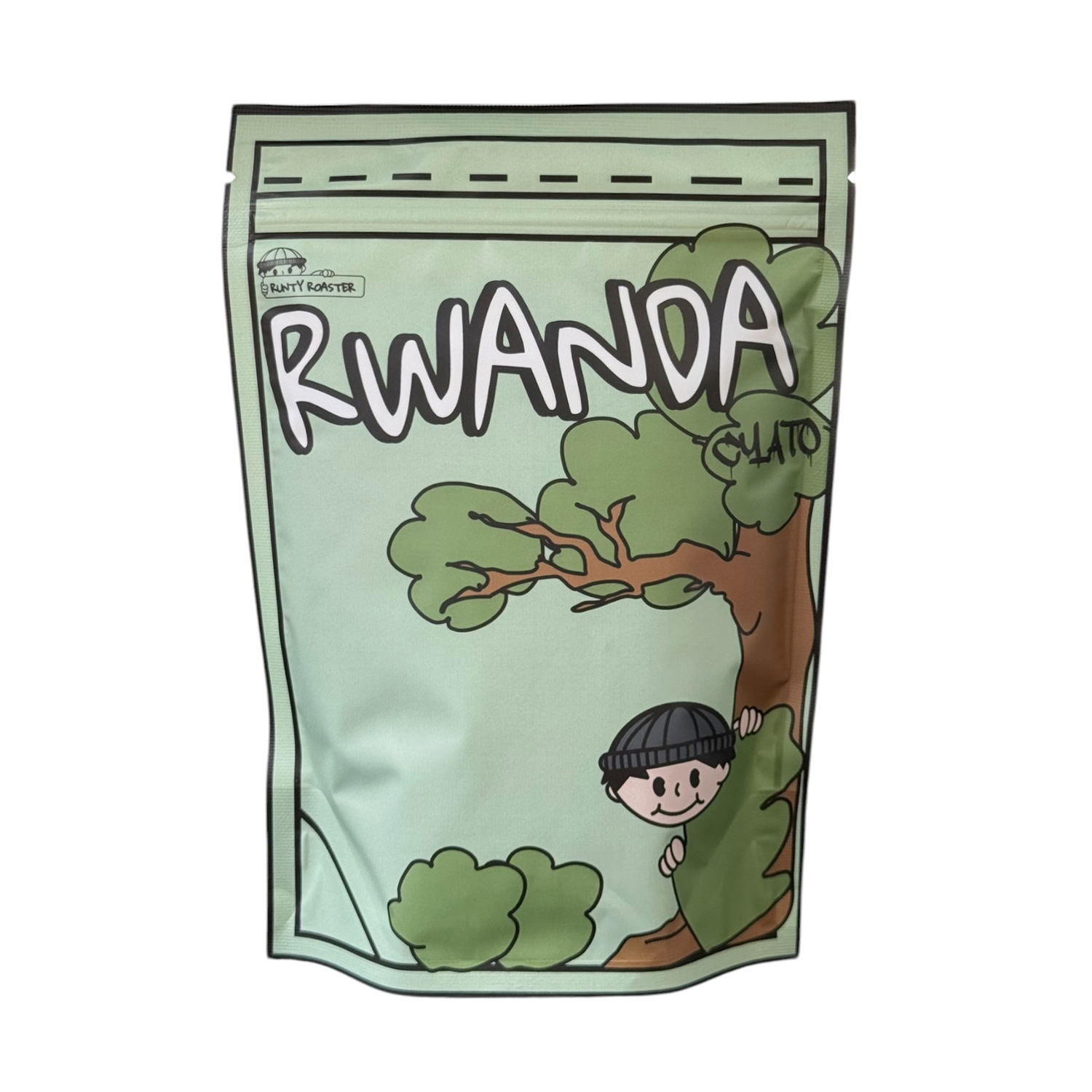 Runty Roaster - kawa ziarnista Rwanda Cyato Natural Filter 250 g