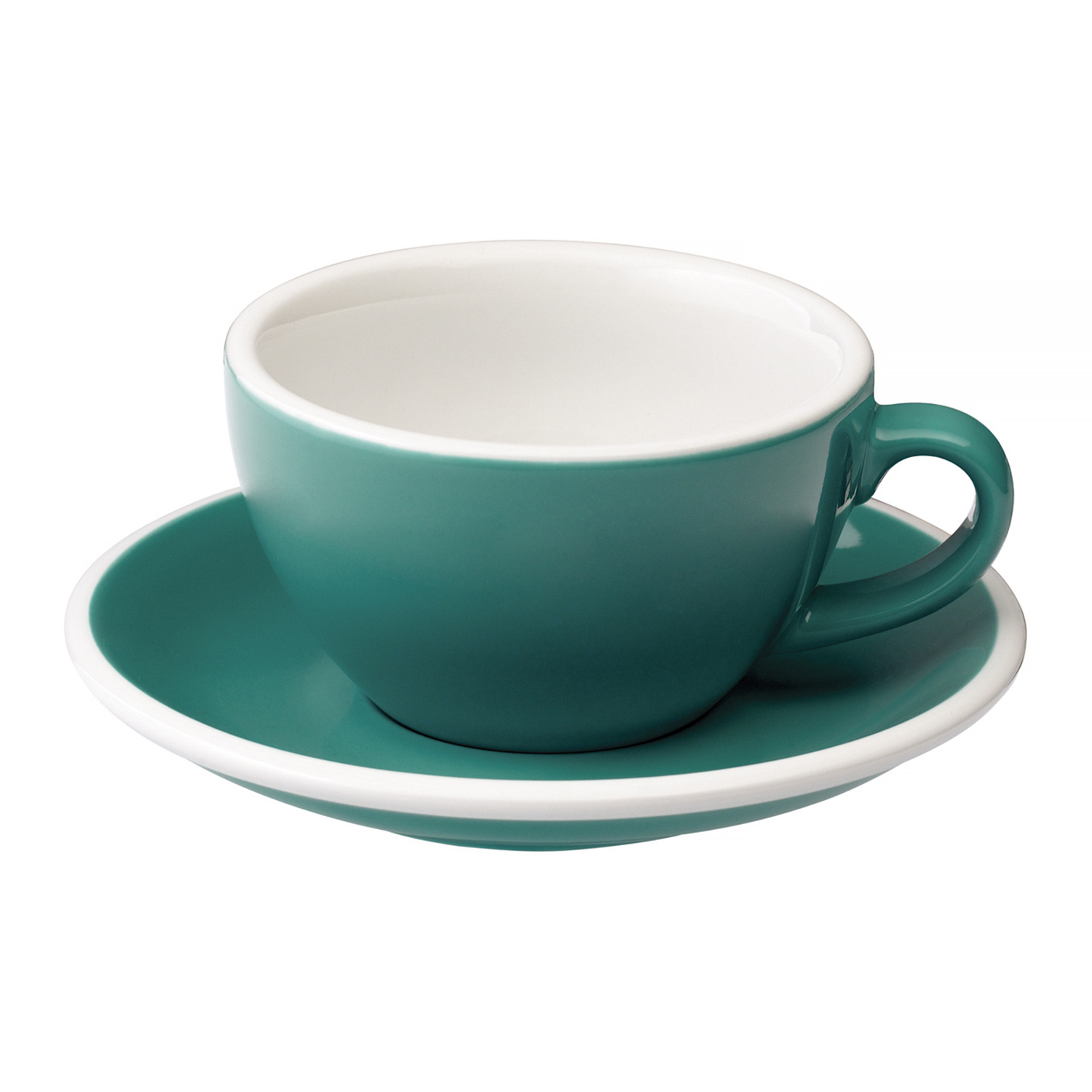 Loveramics Egg - Cappuccino 200 ml Cup and Saucer  - Teal