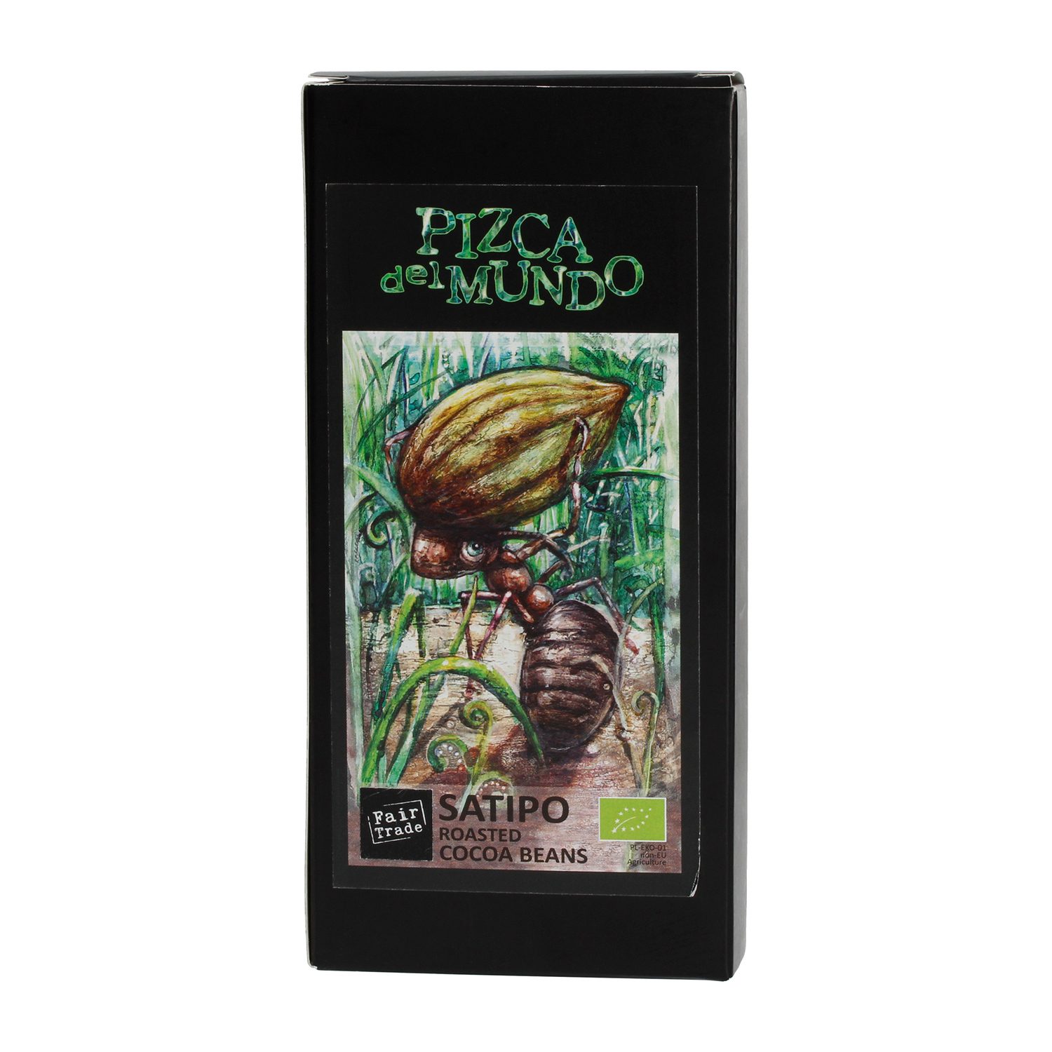 Pizca del Mundo - Satipo - Roasted cocoa beans 100g