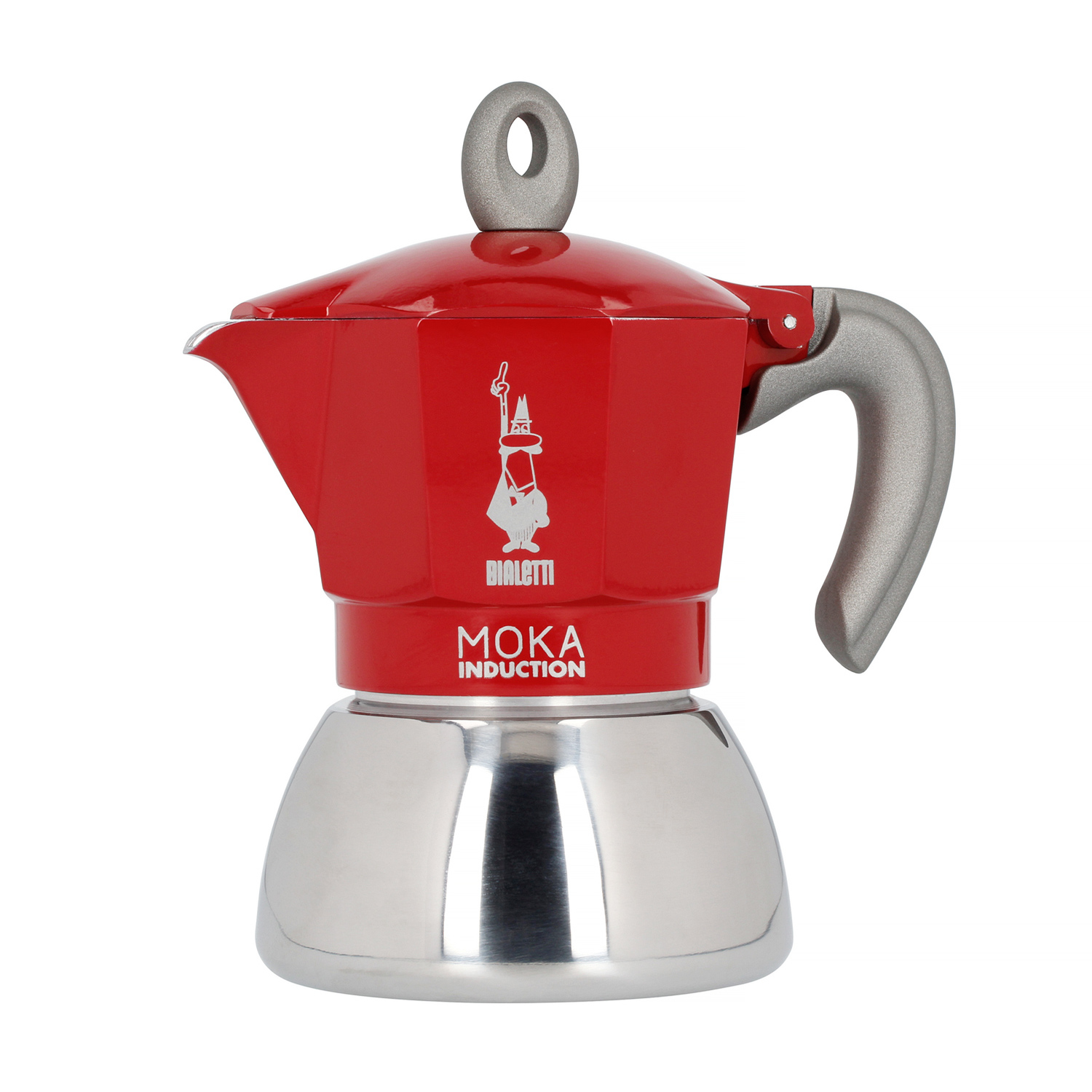 Bialetti New Moka Induction 4tz Red