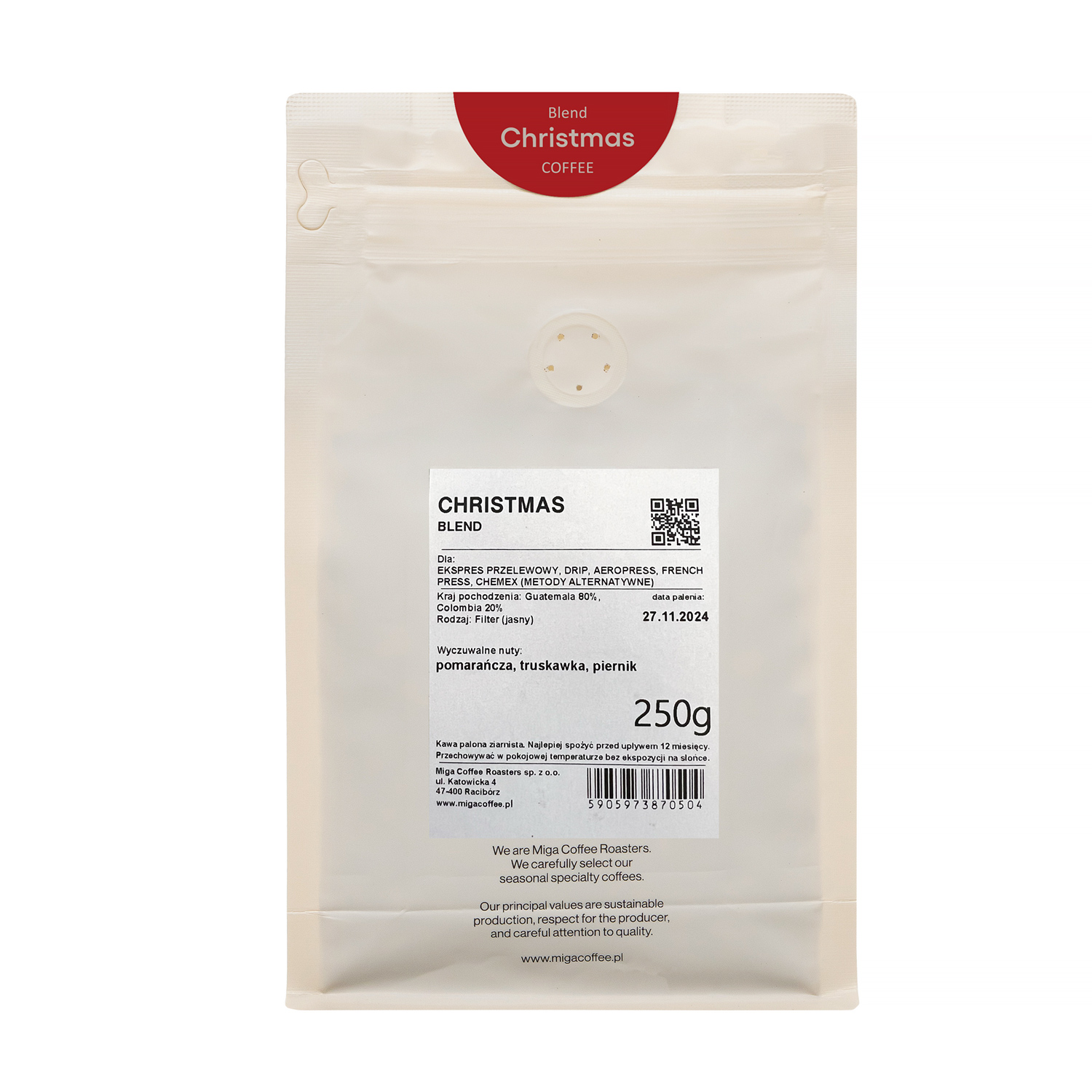 Miga Coffee - Christmas Blend Filter 250g