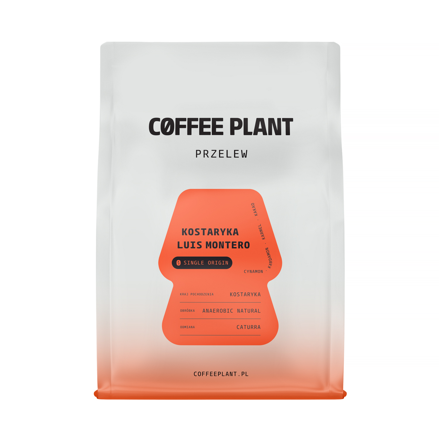 COFFEE PLANT - kawa ziarnista Kostaryka Luis Montero Anaerobic Natural Filter 250 g