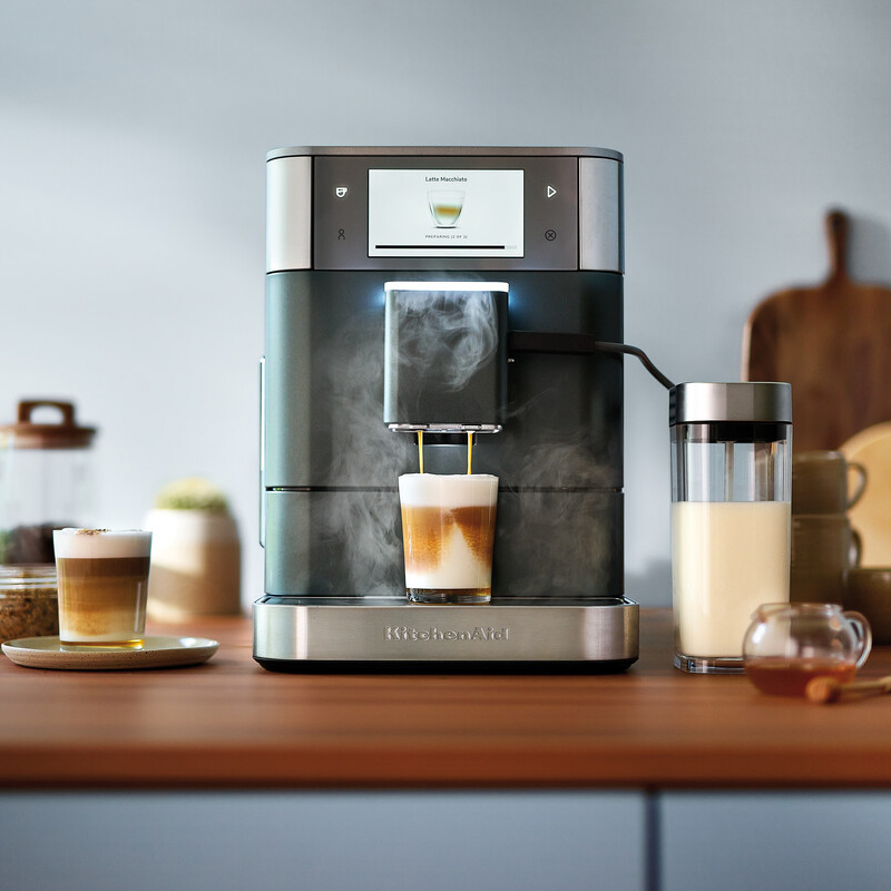 KitchenAid - Automatic Espresso Machine KF8 juniper