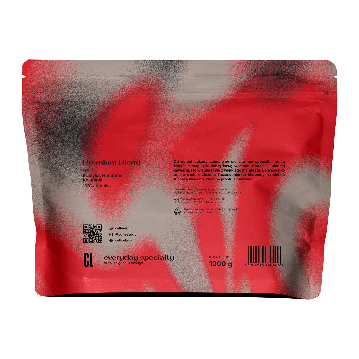 COFFEELAB - Premium Blend Espresso 1 kg