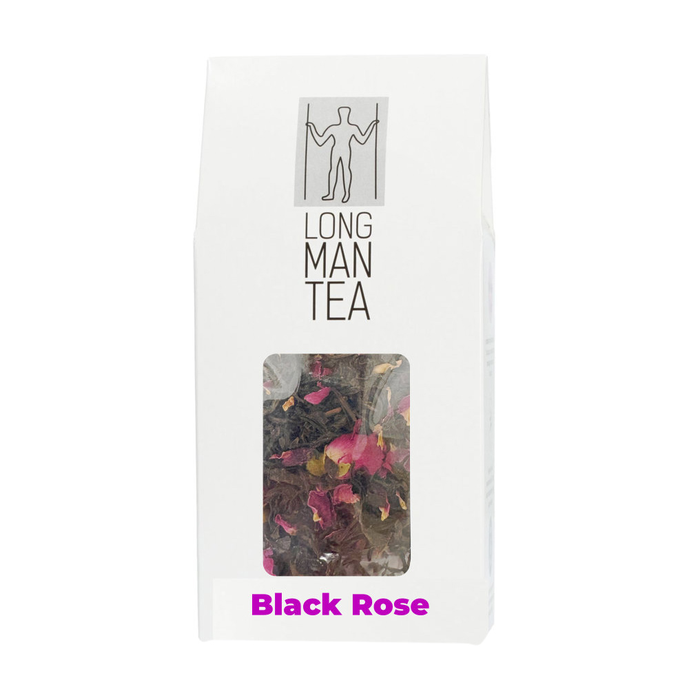 Long Man Tea - Black Rose - Herbata Sypana - 80 g