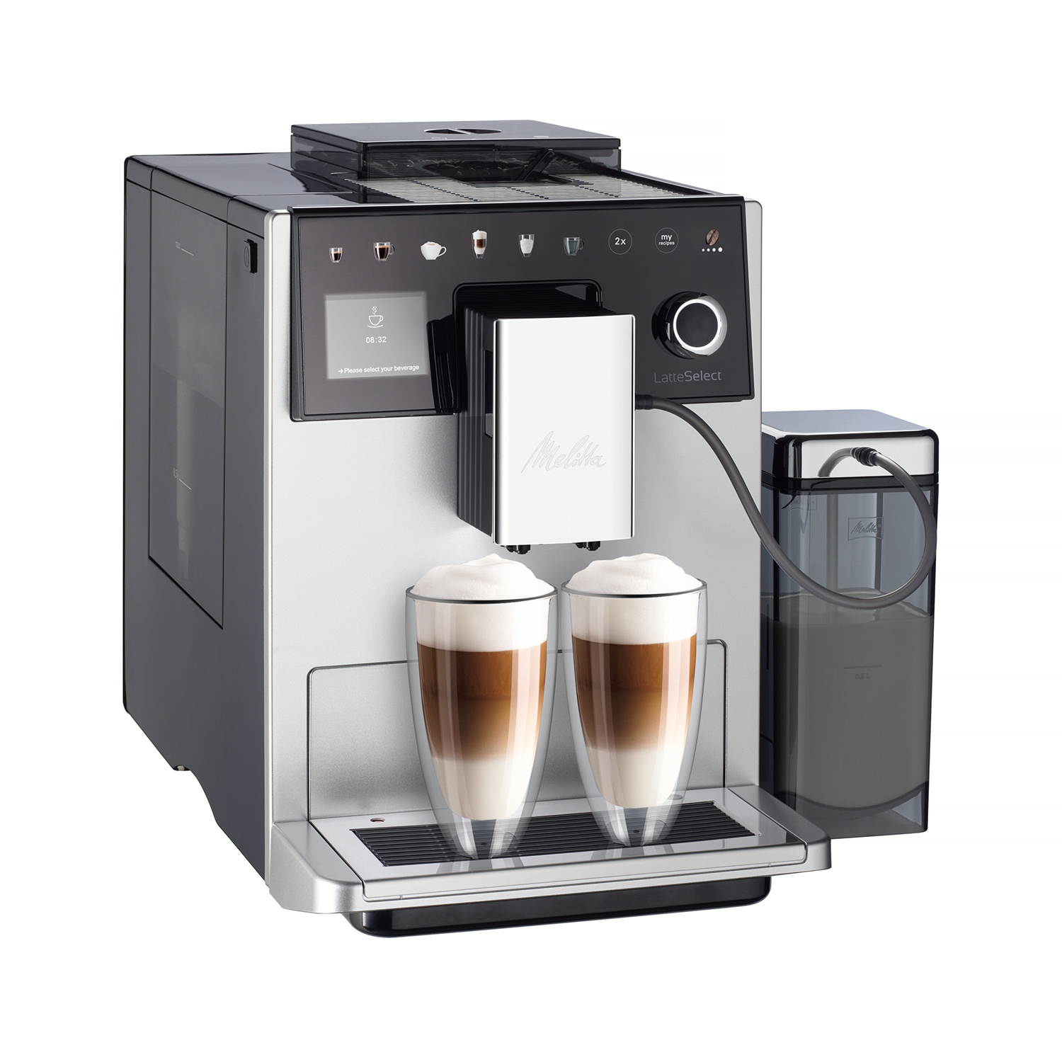 Melitta LatteSelect Black-Silver